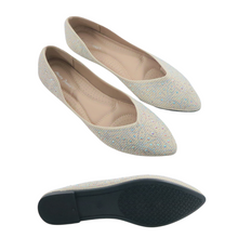 Load image into Gallery viewer, Ladies Flat Pointed Toe In 2 Colors (35154T)