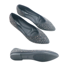 Load image into Gallery viewer, Ladies Flat Pointed Toe In 2 Colors (35154T)