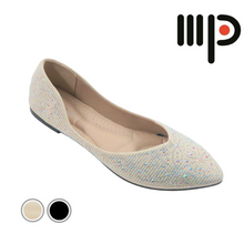 Load image into Gallery viewer, Ladies Flat Pointed Toe In 2 Colors (35154T)