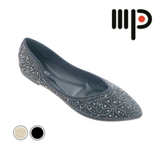 Load image into Gallery viewer, Ladies Flat Pointed Toe In 2 Colors (35154T)