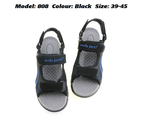 Moda Paolo Men Strap Sandals In 2 Colours (808)