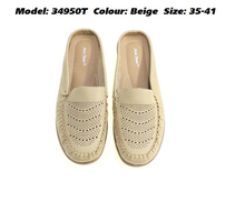Load image into Gallery viewer, Ladies Flats Slip-Ons (34950T)