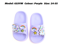 Load image into Gallery viewer, Moda Paolo Kids Slides In 2 Colours (633YM)