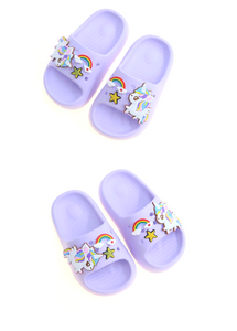 Moda Paolo Kids Slides In 2 Colours (633YM)