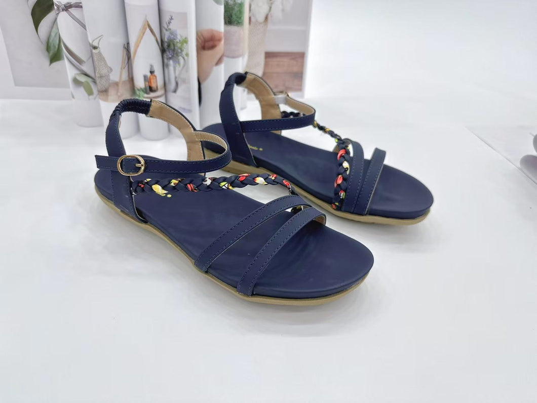 Ladies Strap Sandals Casual Shoes (35690L)