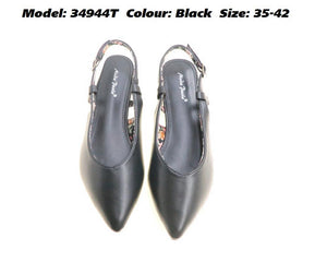 Moda Paolo Women Heels In Black (34944T)