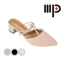 Load image into Gallery viewer, Ladies Slip-On Heels Shoes (35476L)