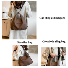 Load image into Gallery viewer, Women 2 Style Bag Shoulder Bag and Backpack (F213)