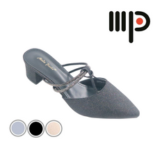 Load image into Gallery viewer, Ladies Slip-On Heels Shoes (35476L)