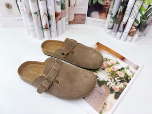 Ladies Leather Shoes Slip-On (E1035)