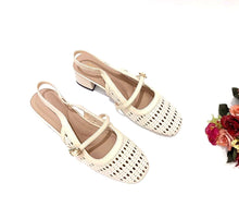 Load image into Gallery viewer, Ladies Heels Back Strap Design 36029L - Elegant &amp; Secure Fit for Casual &amp; Formal Events