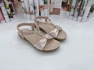 Ladies Strap Sandals Ribbon Design (35687L)