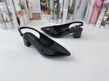 Load image into Gallery viewer, Ladies Pointed Toe Heels Buckle Design (N133)
