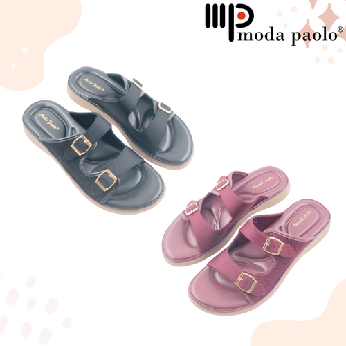 Women Sandal Slides Adjustable Strap (35389L)