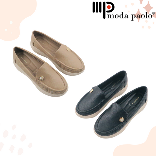 Women Ladies Round Toe Flat Shoes Loafers (35362L)