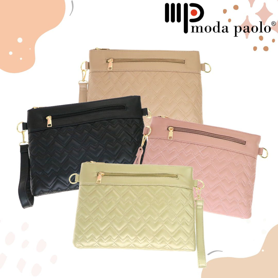 Moda Paolo Women Clutch Bag In 4 Colours (B8791-2)