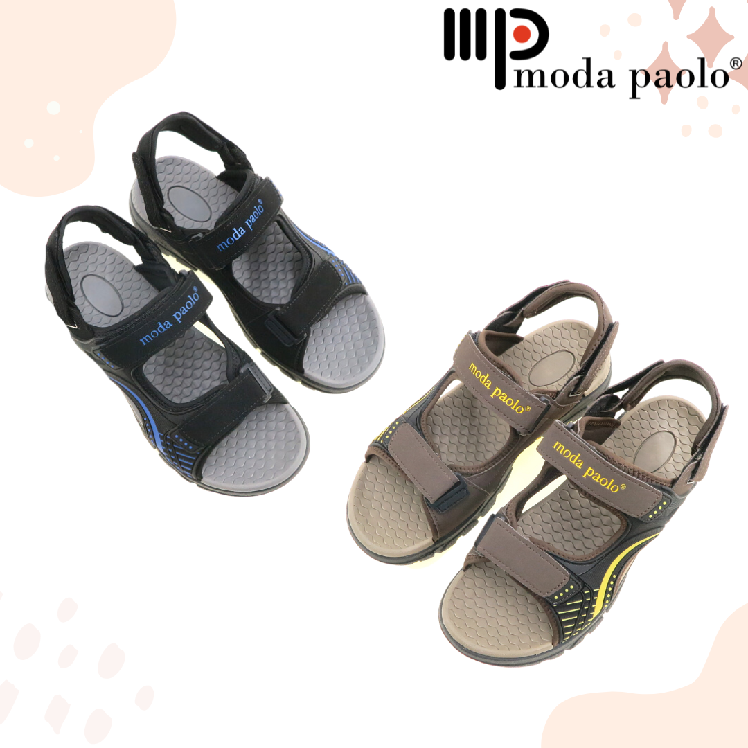 Moda Paolo Men Strap Sandals In 2 Colours 808