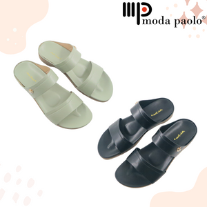 Ladies Slip-On Sandals Slides (35465L)