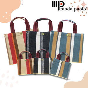 Moda Paolo Women Shoulder Bag In 3 Colours and 2 Sizes (B5538/B5539)