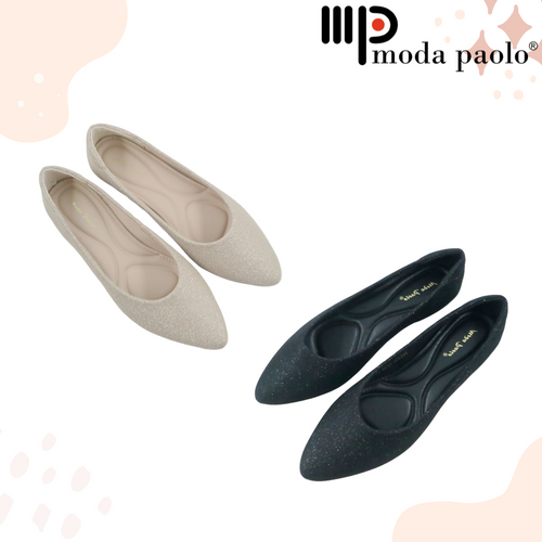 Women Flat Shoes Pointed Toe (35532L)