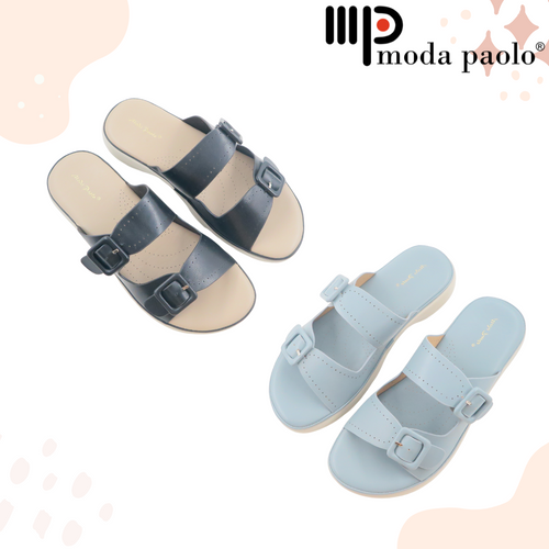 Women Casual Flat Sandal Slides (35384L)