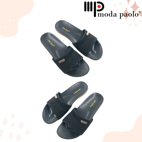 Ladies Flat Sandals Slide (35450L)