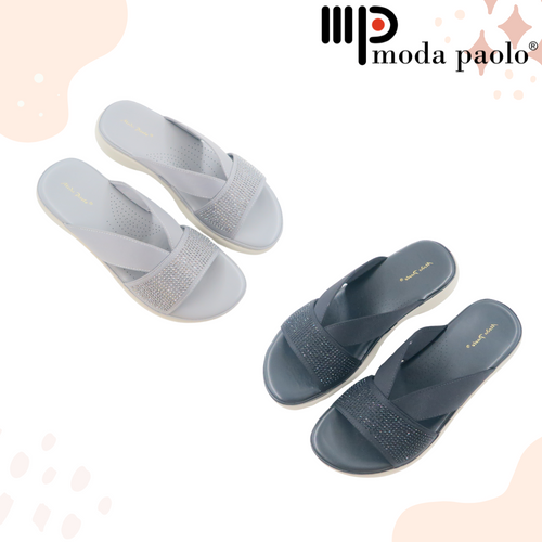 Women Casual Flat Sandal Slide (35383L)
