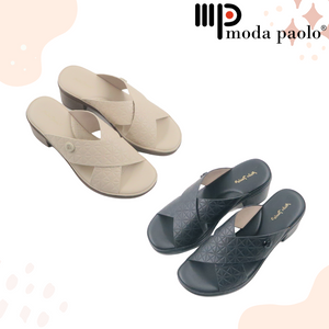 Women Peep Toe Heels Slip-Ons (35365L)