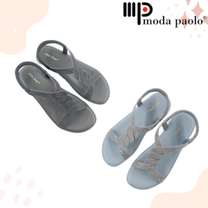 Ladies Sandals Strap Slide (35517L)