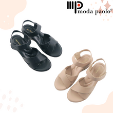 Load image into Gallery viewer, Ladies Wedges Strap Design Shoes (35514L)