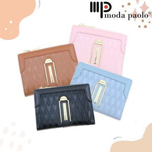 Moda Paolo Women Small Wallet in 4 Colours (B981)