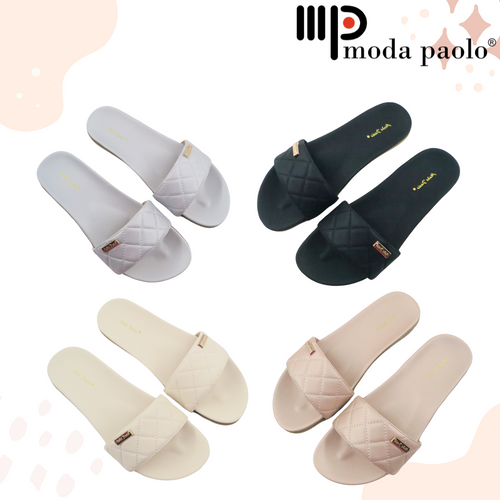 Ladies Flat Sandals Slide (35451L)