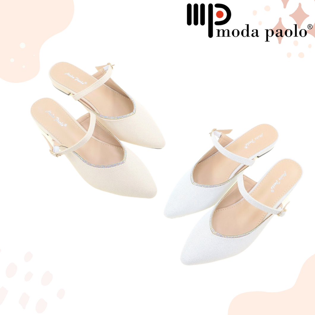 Moda Paolo Women Slip-Ons Heels in 2 Colours (34886T)
