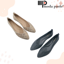 Load image into Gallery viewer, Ladies Flats Shoes Covered Toe (35479L)