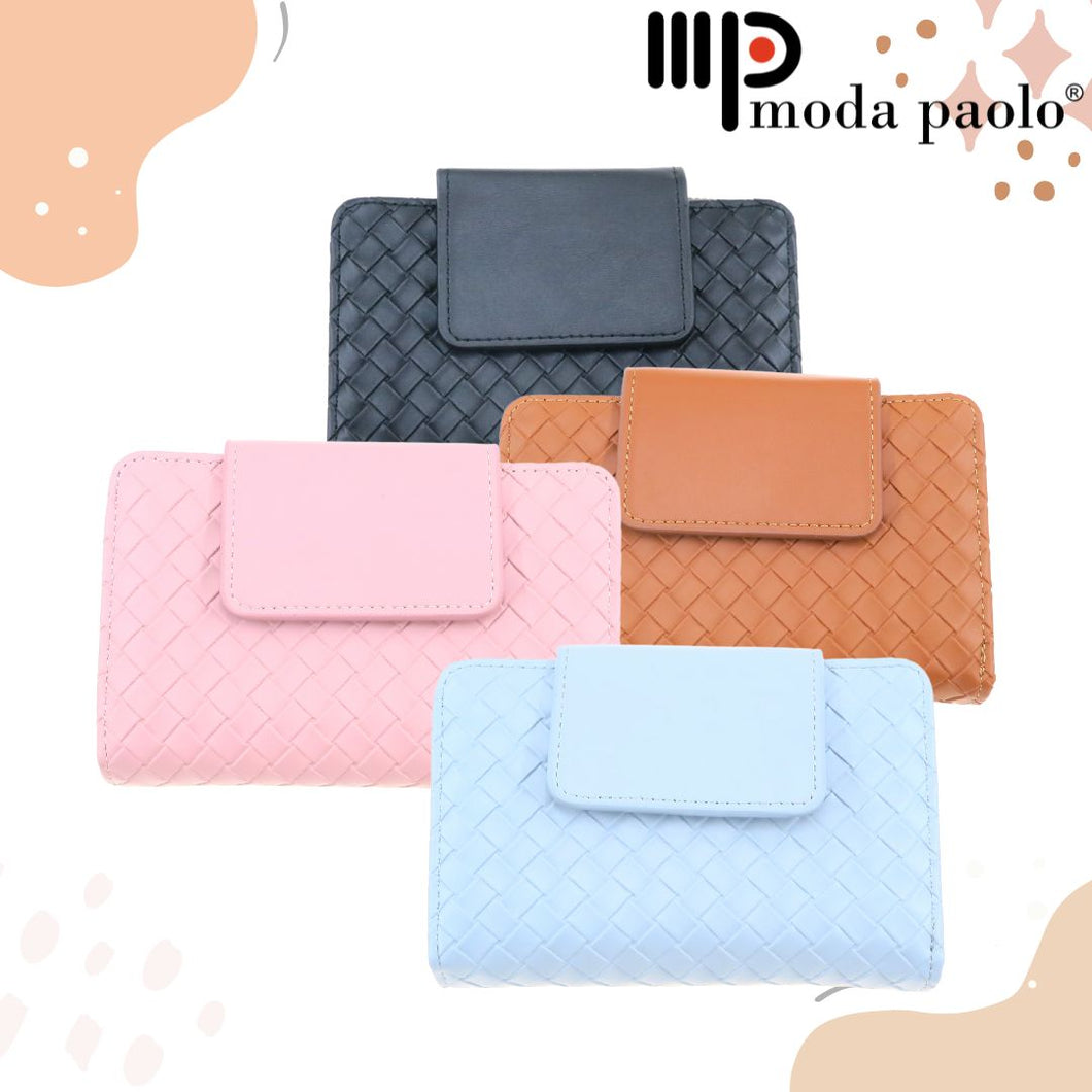 Moda Paolo Women Short Wallets In 4 Colours (B962)