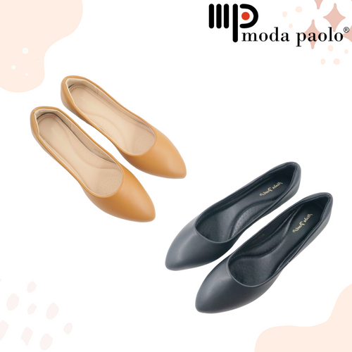 Ladies Flats Shoes Covered Toe Slip-On (35539L)