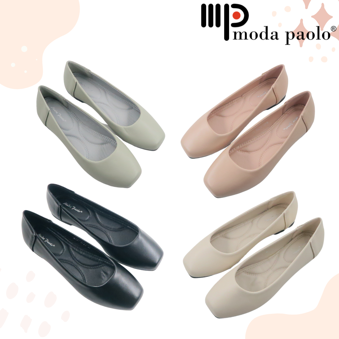 Women Ladies Flat Shoes In 4 Colors N107 Moda Paolo Pte Ltd