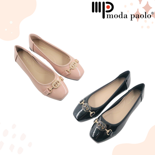 Ladies Flats Covered Toe Shoes (35434L)