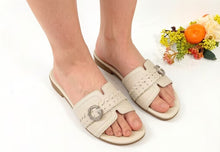 Load image into Gallery viewer, Ladies Slip-On Casual Sandals Slides (36010L)