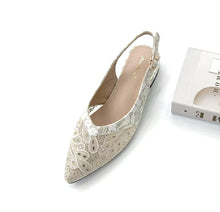 Load image into Gallery viewer, Ladies Strap Pointed Toe Heels (35983L)