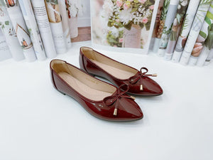 Ladies Flat Shoes Covered Toe Mary Janes Shoes (N135)