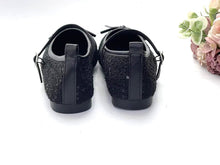 Load image into Gallery viewer, Ladies Mary Jane Flats Covered Shoe With Strap (36020L)
