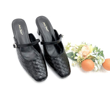 Load image into Gallery viewer, Ladies Slip-On Heels Mules 36054L - Stylish &amp; Convenient Footwear for Casual &amp; Semi-Formal Outings