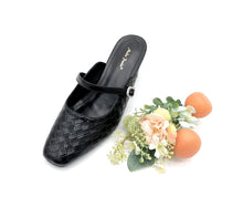 Load image into Gallery viewer, Ladies Slip-On Heels Mules 36054L - Stylish &amp; Convenient Footwear for Casual &amp; Semi-Formal Outings