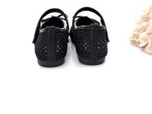Load image into Gallery viewer, Kids Girl Ballet Flats Covered Shoe With Ribbon (36144K)