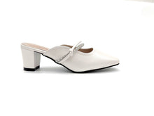 Load image into Gallery viewer, Ladies Slip-On Heels With Strap (36052L)