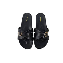 Load image into Gallery viewer, Ladies Slip-On Sandals Slide (35937L)