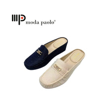 Load image into Gallery viewer, Ladies Slip-On Wedges Shoe (35968L)