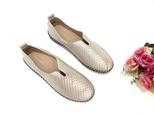 Load image into Gallery viewer, Ladies Slip-On Covered Shoe 36032L - Elegant Slip-On Design for Casual Wear &amp; Comfortable Flat Style