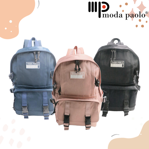 Moda Paolo Unisex Backpack In 3 Colours (B830)